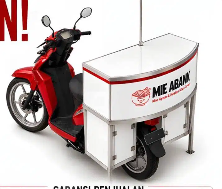 DIBUTUHKAN RIDER UNTUK JUALAN MIE KELILING