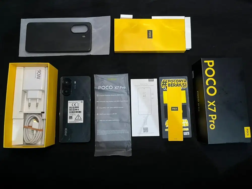 POCO X7 PRO 12/512 99% MULUS BH 99% GARANSI APRIL 2027 JOSJIS