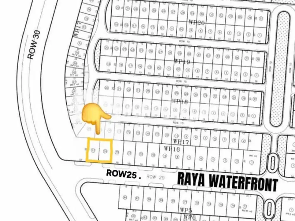 Dijual Lahan Waterfront