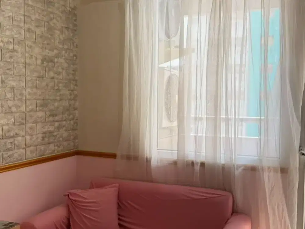 APARTEMEN GREEN PRAMUKA CITY 2 KAMAR FULL FURNISHED TOWER PENELOPE ATAS MALL TAHUNAN