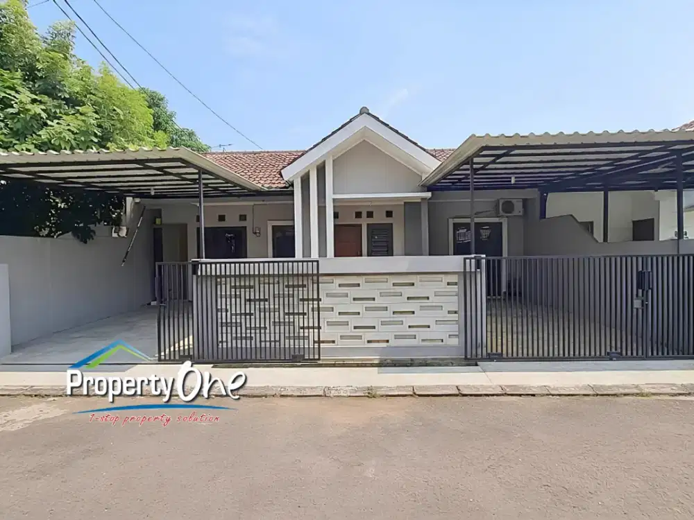 Jual Rumah Luas Siap Huni 1 Lantai di Duta Bintaro, Dekat Graha Raya, Bintaro Jaya, Tol JORR, Stasiun Jurangmangu & CBD Bintaro