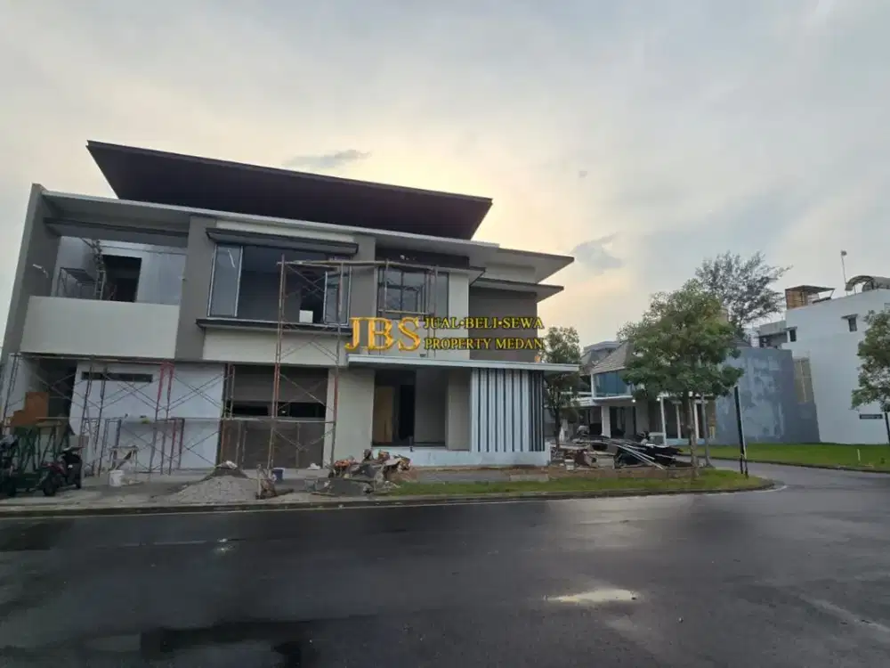 Rumah Hook 2 Tingkat Dijual di Komplek Citraland Gama City Medan Cluster Dempsey Hill
