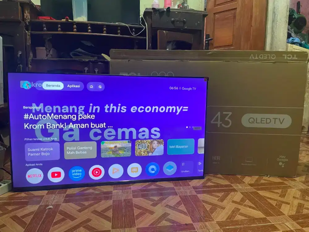 TV TCL 43INC QLED ANDROID