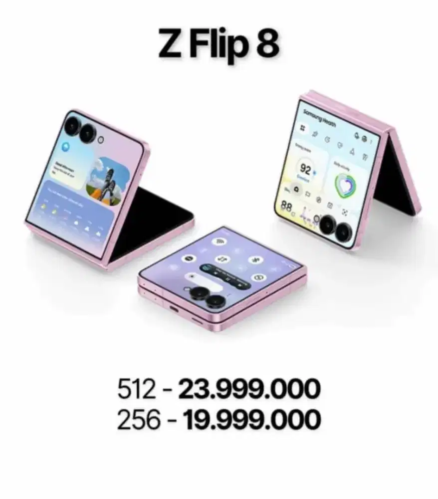 Pre-order Samsung galaxy Z flip 8 dengan Home Credit pasti promo