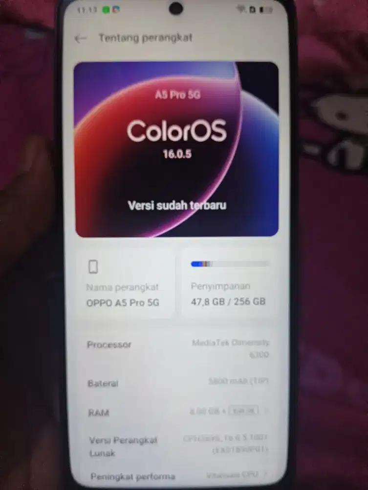 Oppo A5 pro 5g 8/256