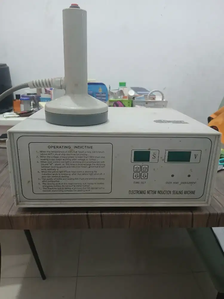 Alat Sealing alumunium, seperti baru, nego sampai jadii