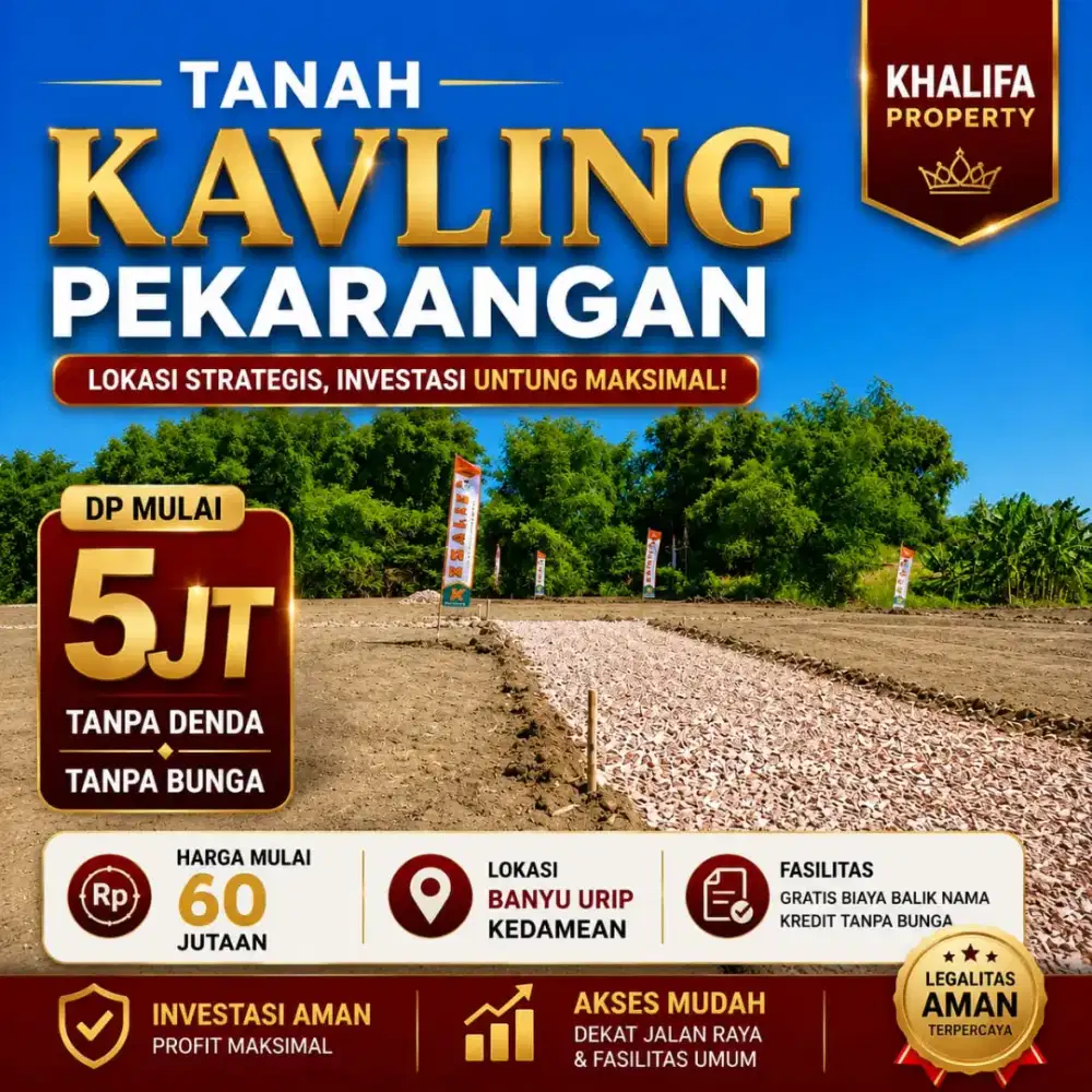 TANAH KAVLING PEKARANGAN