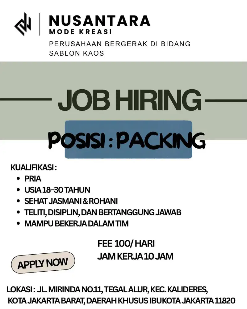 Jasa Lowongan Kerja
