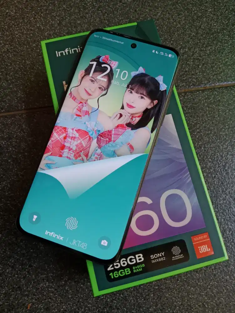 Infinix Hot 60 pro Plus 8/256 gb Nfc mulus fullset orian nominus