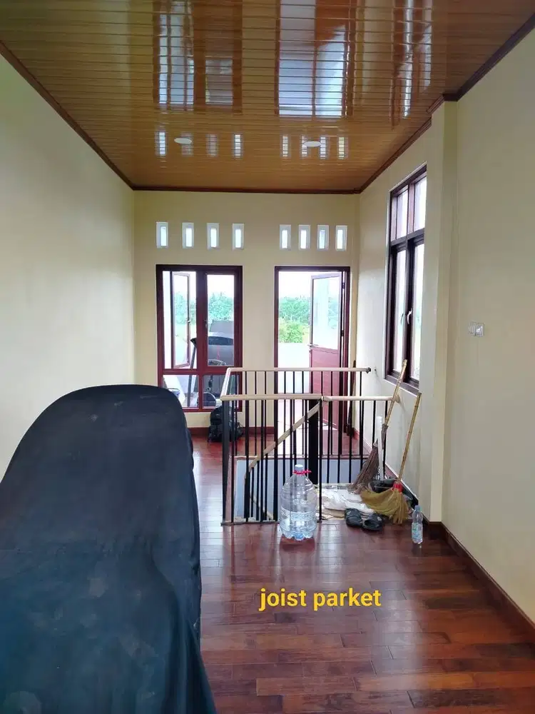 lantai kayu parket flooring merbau finishing uv coating per meter