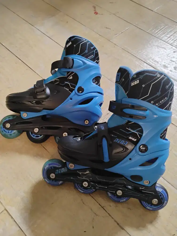 Sepatu roda anak skate Neon murah berkualitas UK 34-37