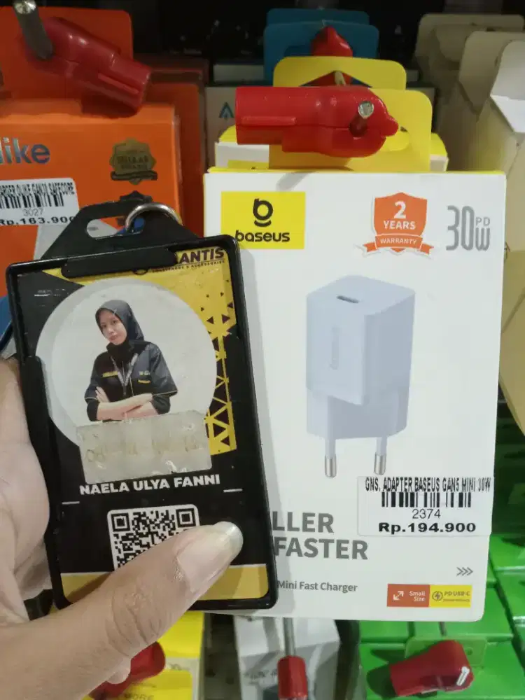 ADAPTER BASEUS GAN5 MINI 30W| ATLANTIS DAHSYAT