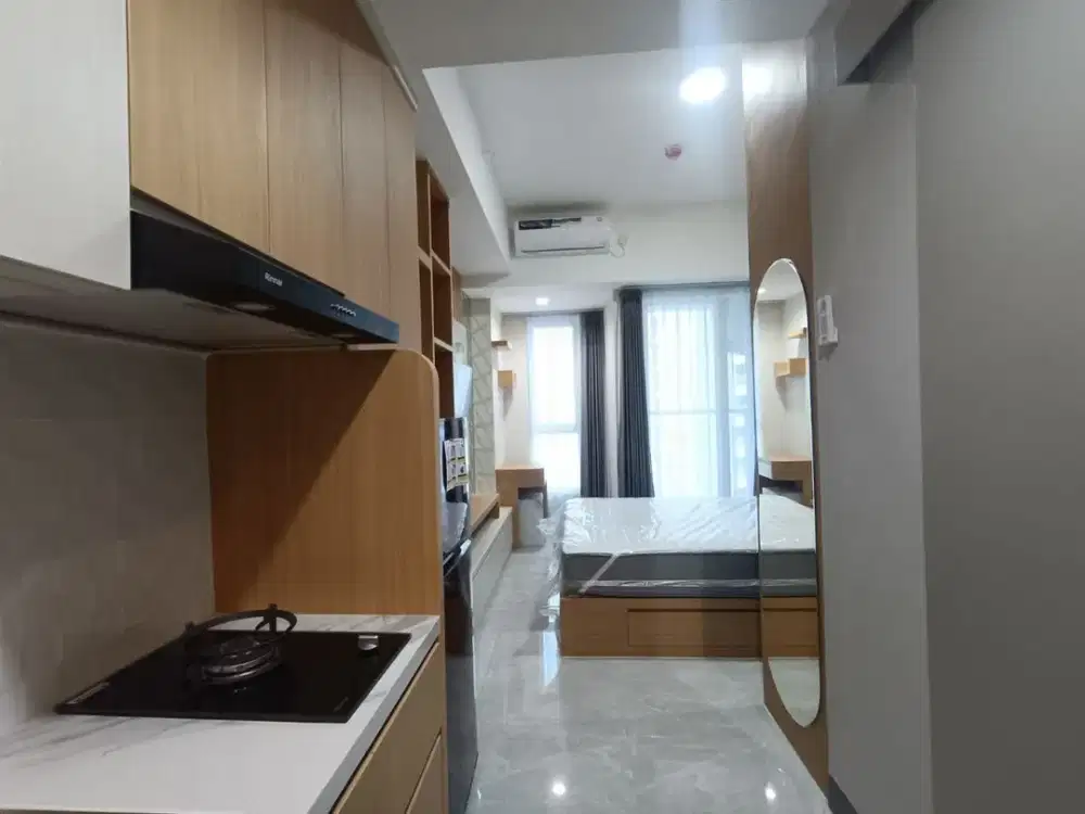 Unit Studio! Apartemen Bella, Pakuwon City - Full Furnished, View City