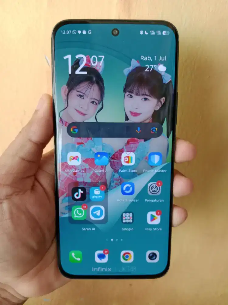 Infinix Hot 60 pro plus 8/256gb Nfc mulus nominus fullset original