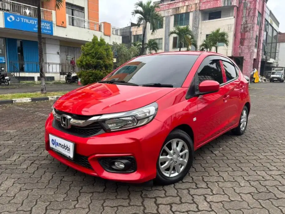 Garansi 1 Th - Honda Brio Satya 1.2 E Bensin-AT 2019 Merah