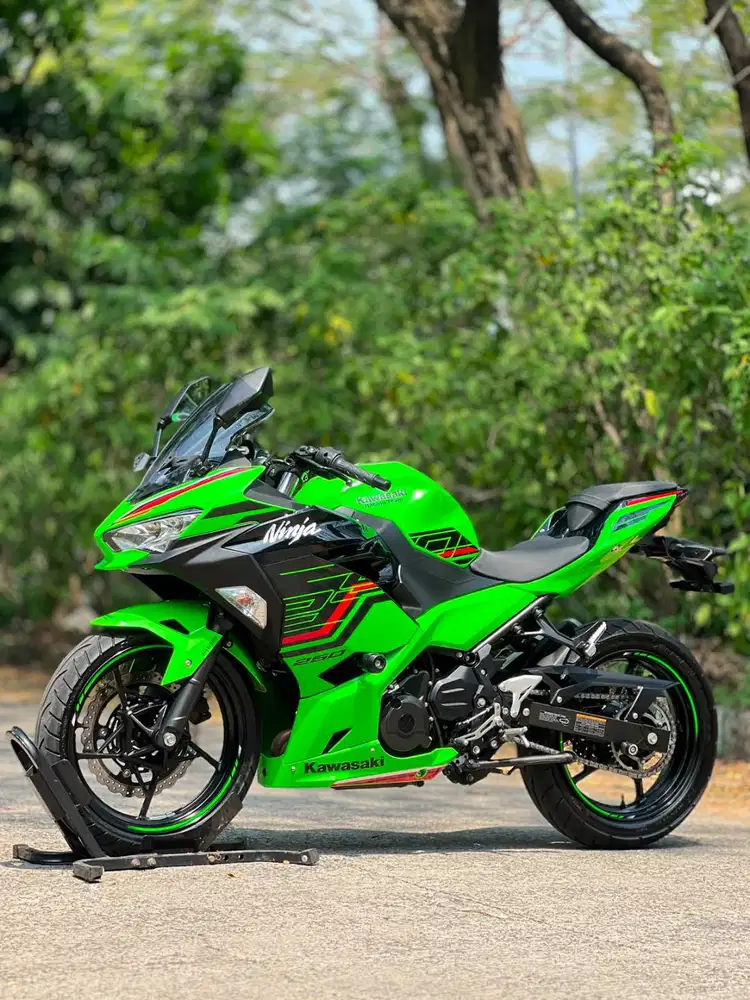 KAWASAKI NEW NINJA 250 FI ABS KEYLESS 2024 HIJAU KM 1K PAJAK PANJANG