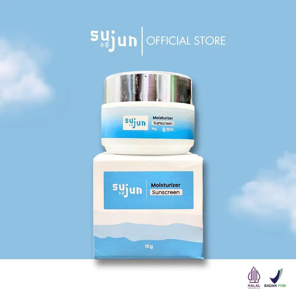 Moisturizer Sunscreen Sujun Skincare - Pelembap dan Tabir Surya Spf 30