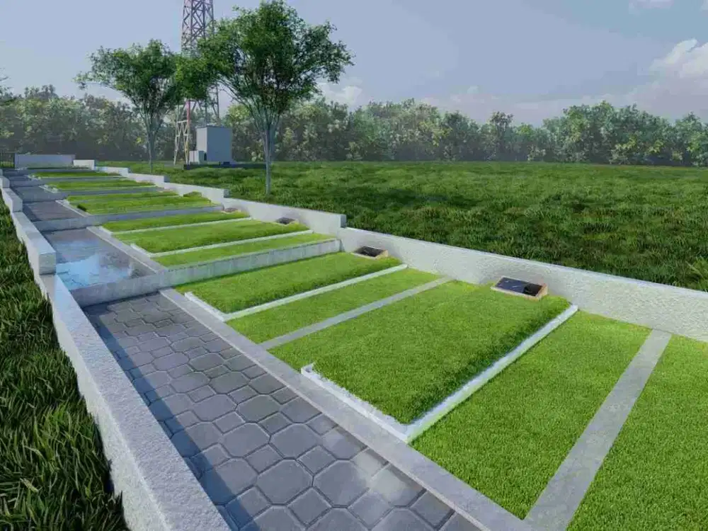 DIJUAL TANAH PEMAKAMAN KELUARGA – 14 SLOT MAKAM