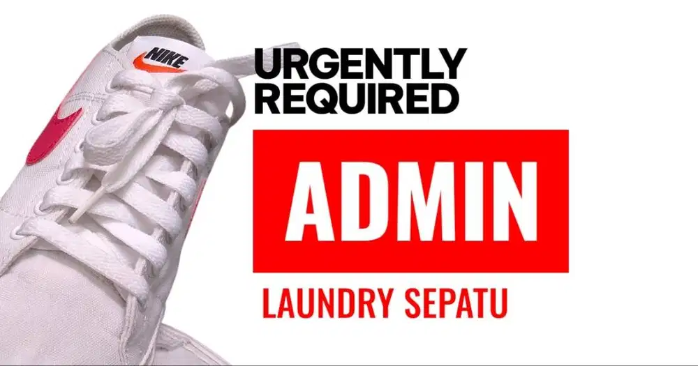 ADMIN LAUNDRY SEPATU PONDOK AREN