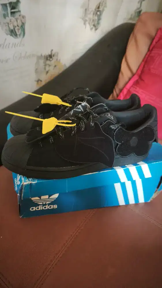 Adidas superstar original size 44 2/3 atau insole 28.5 cm