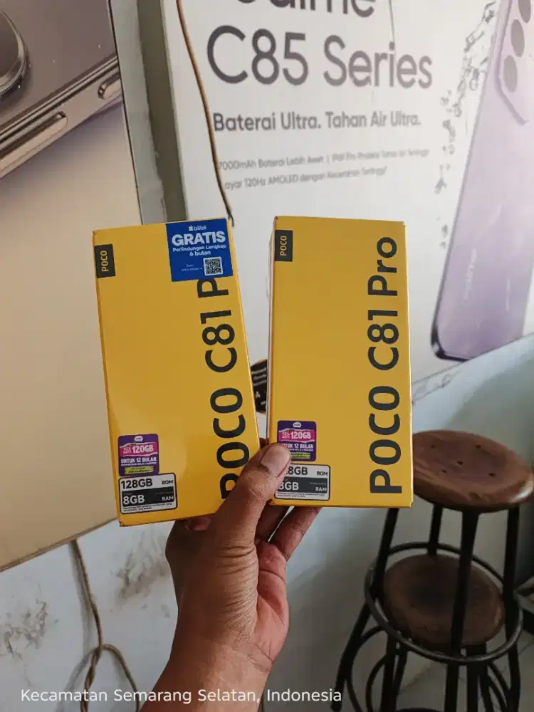 [ Fast respon WA ] Poco C81 Pro 4+4/128 Garansi resmi 15bln