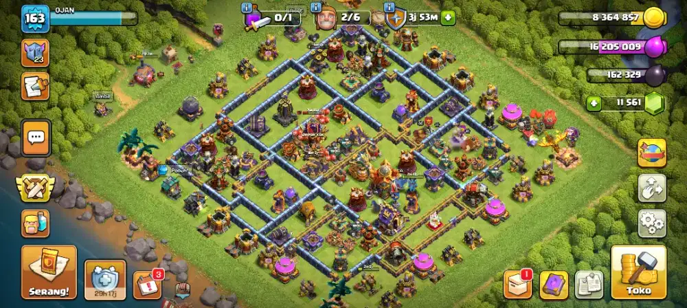 Akun Game COC Town Hall 16 Bogor