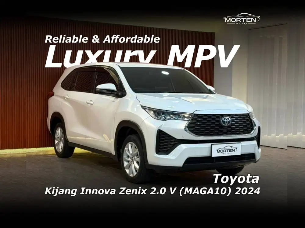 [Low Km!!!] Toyota Kijang Innova Zenix 2.0 V (MAGA10) 2024