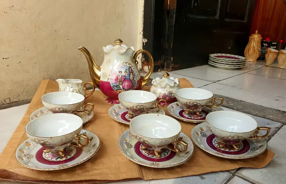 Tea set cantik dan antik