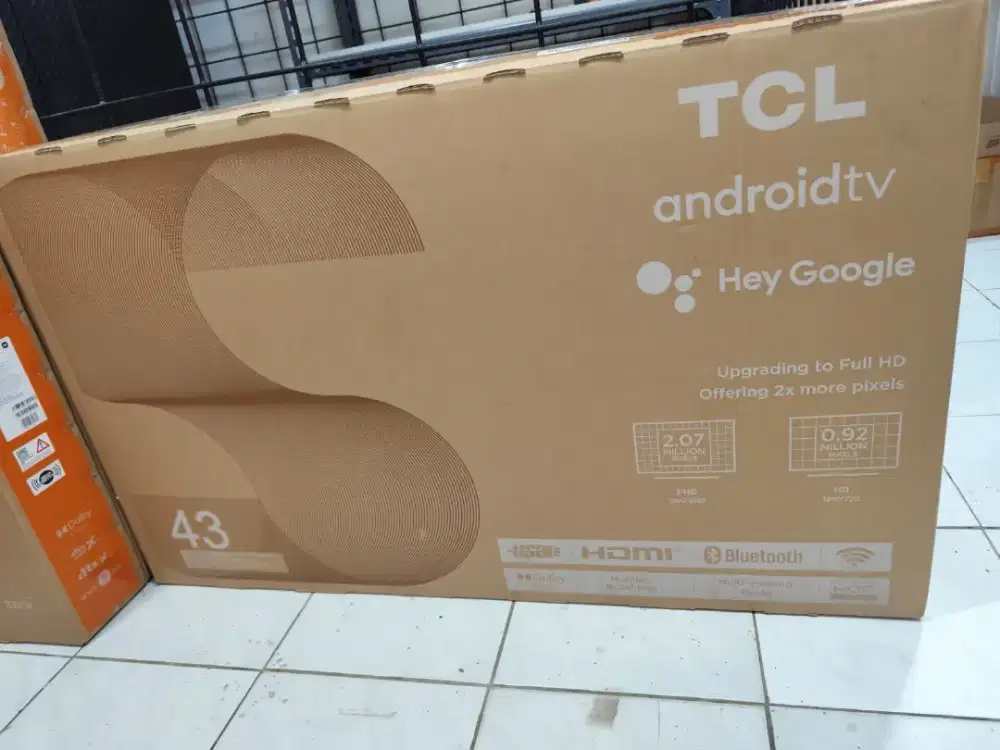 Tcl android 43inc ex display