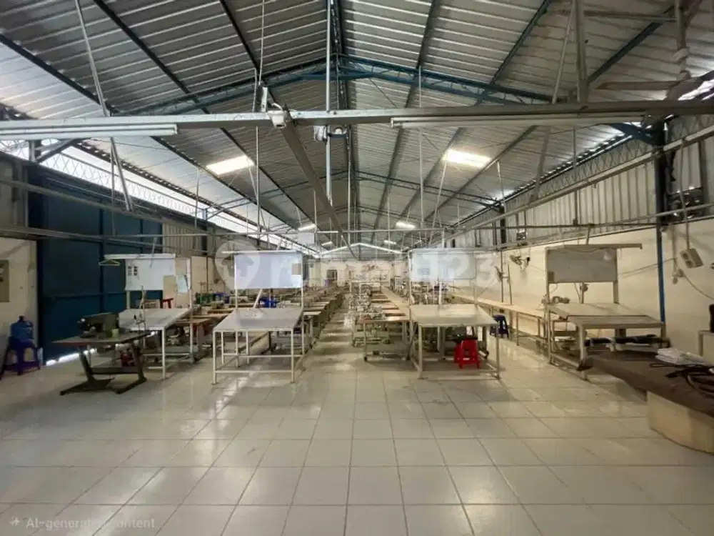 Bangunan Produksi Lengkap di Sragi Pekalongan | LT 1.245 M² | Kantor, Gudang, Mess & Parkir Luas