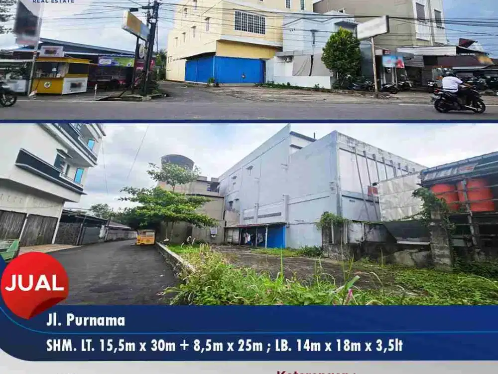 Dijual Ruko + Tanah