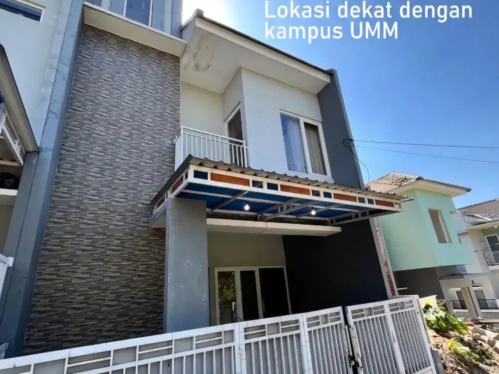 Investasi Rukos 8 Kamar Dekat Kampus UMM Legalitas SHM IMB Rp1 Miliaran