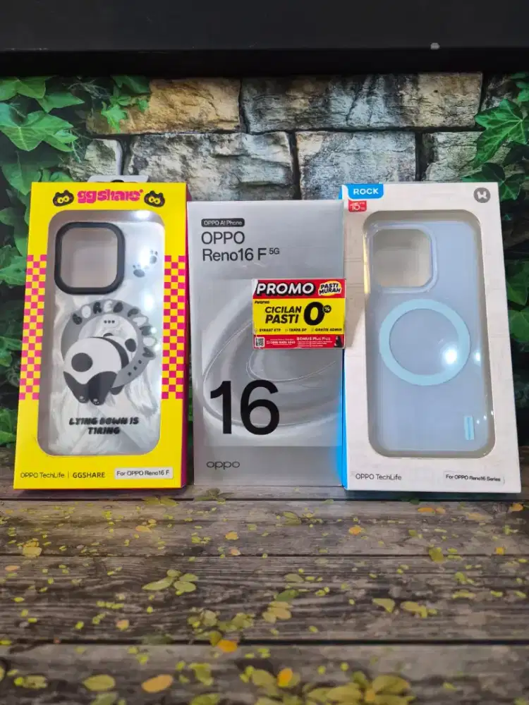 OPPO RENO 16F 5G KREDIT CICILAN KARTU KREDIT BERLOGO VISA BUNGA 0%