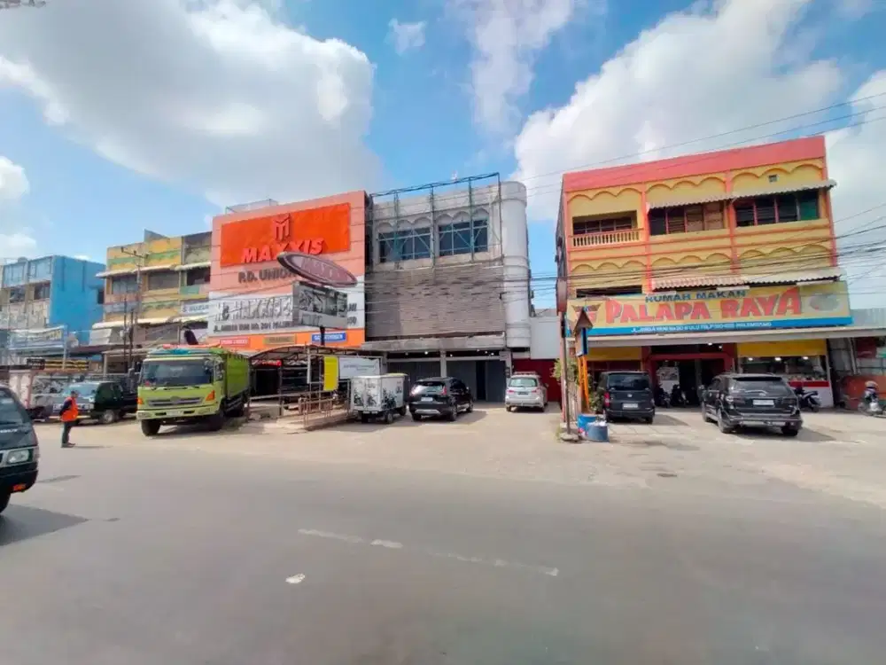 SEWA RUKO KOMERSIAL JALAN AHMAD YANI 8 ULU PALEMBANG