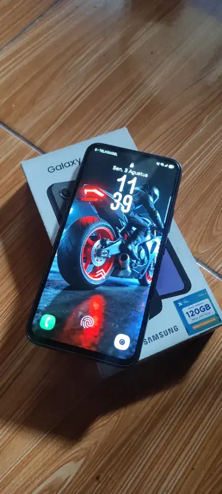 Samsung A54 5G 8/256 hitam mulus