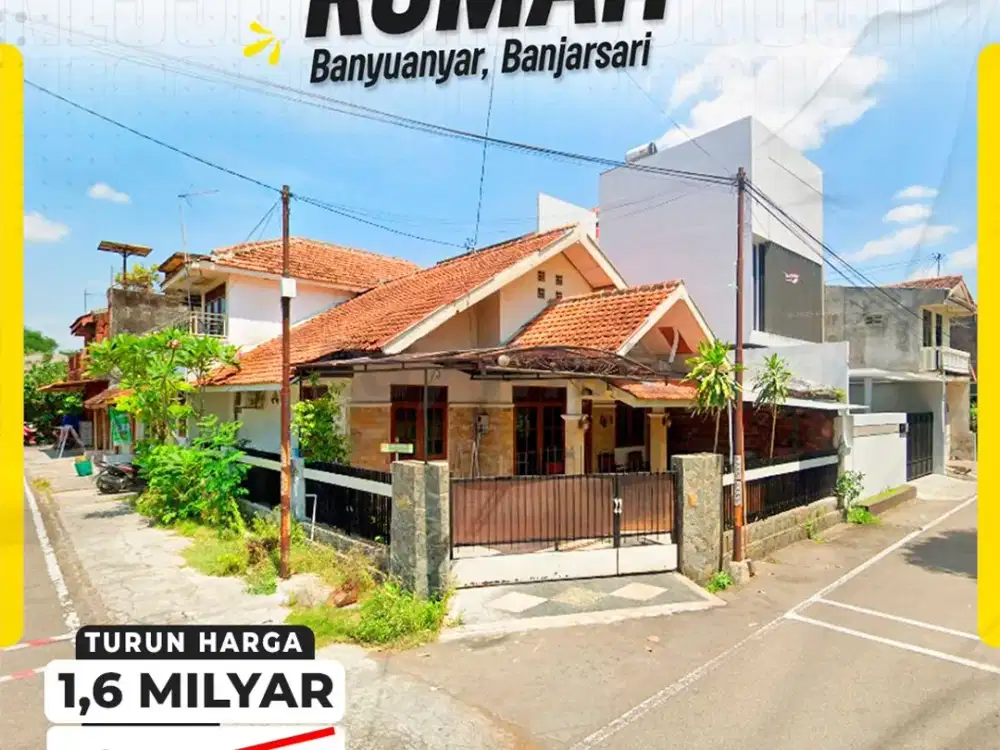 Rumah 3kamar Siap huni Strategis dekat superindo Banyuanyar Banjarsari Solo