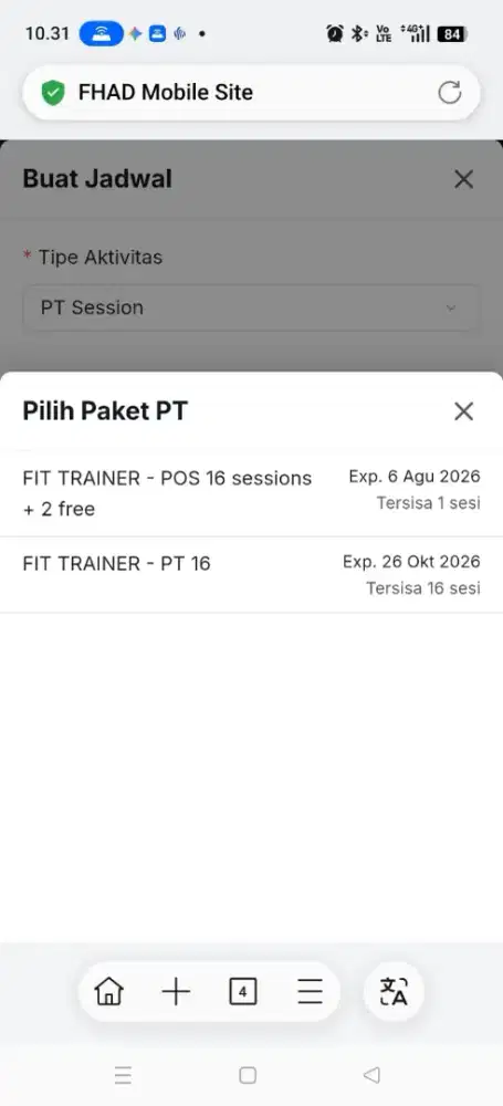 WTS / OVER MEMBERSHIP] Fit Hub Rawamangun