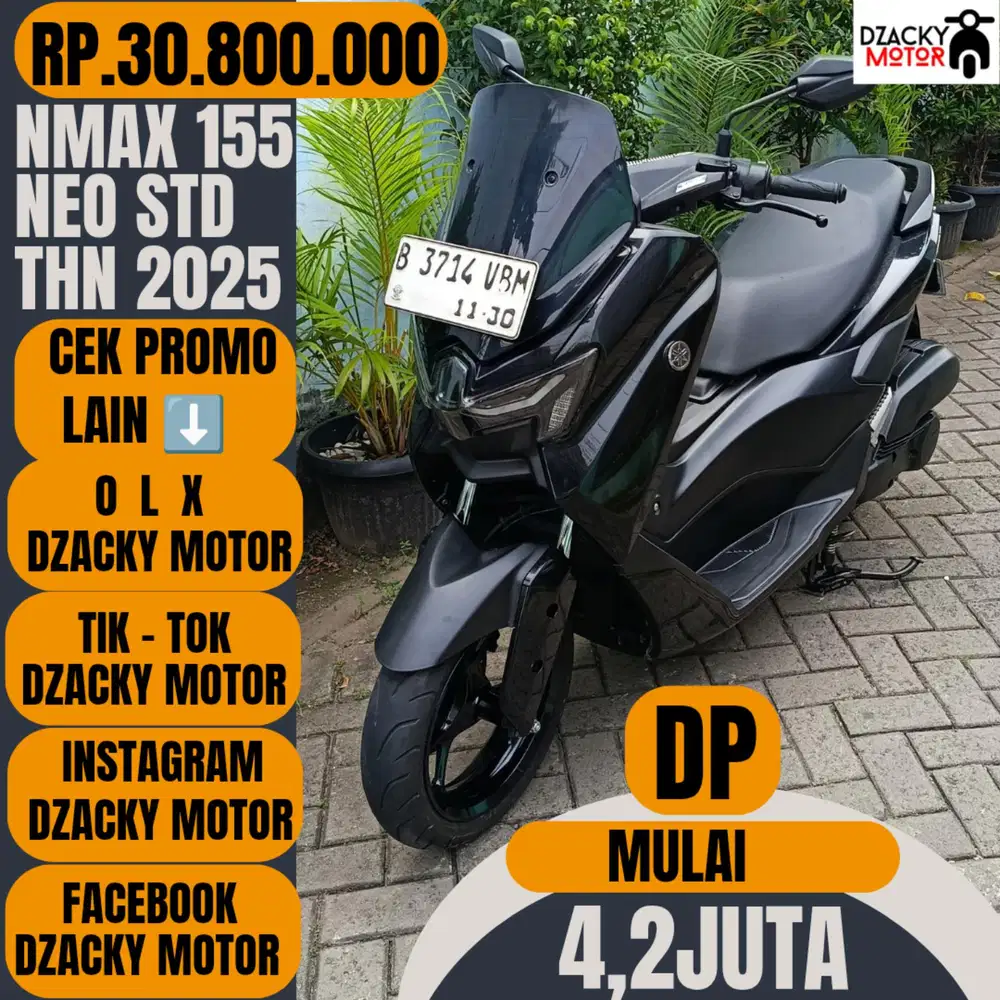 NMAX NEO STANDART 2025 SECOND LIKE NEW