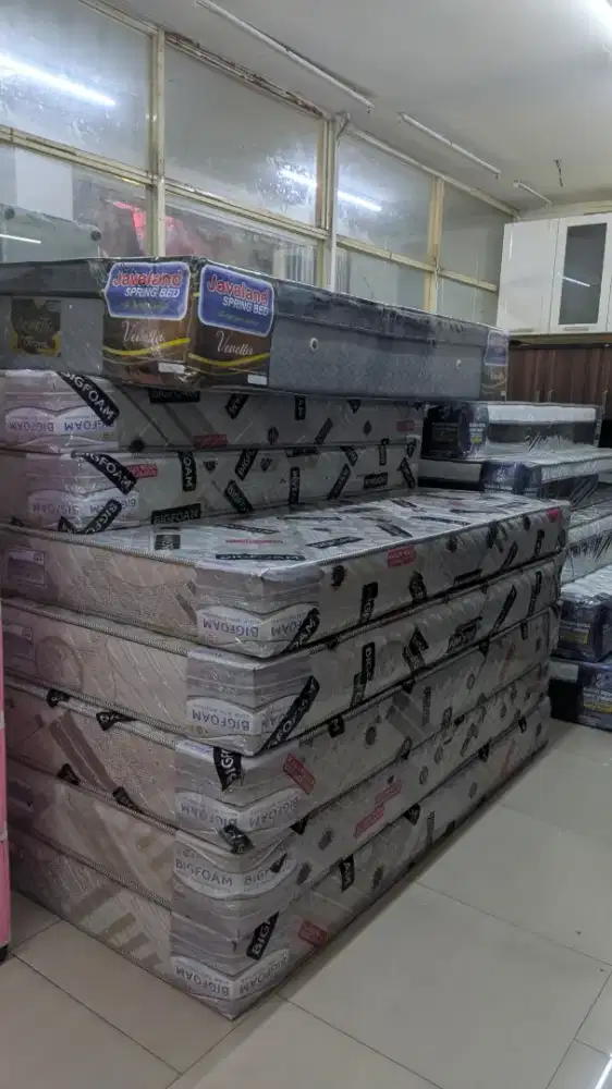 Kasur busa premium kain springbed