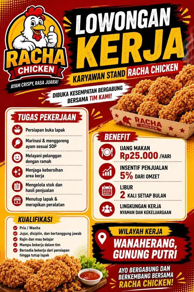 Jaga both chiken dan nasbak