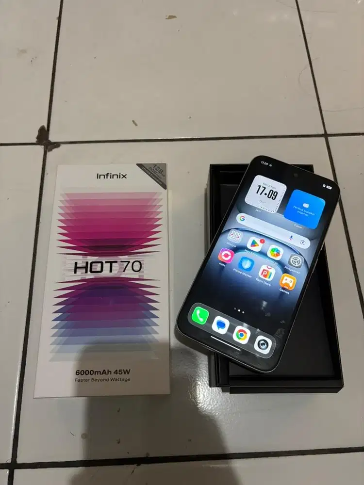 infinix hot 70 4/128Gb fullset