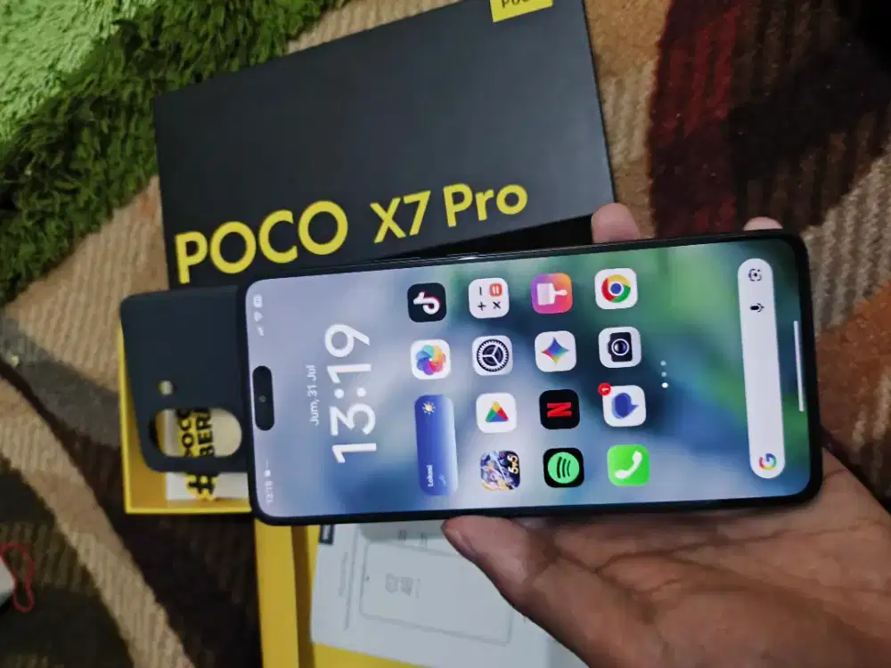 Poco X7 Pro 12/512 Fullset Baru