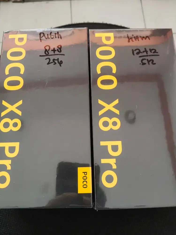 POCO X8 PRO 5G 8/256,12/512 BARU SEGEL GARANSI RESMI
