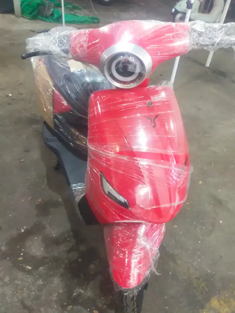Sepeda listrik D66i Red