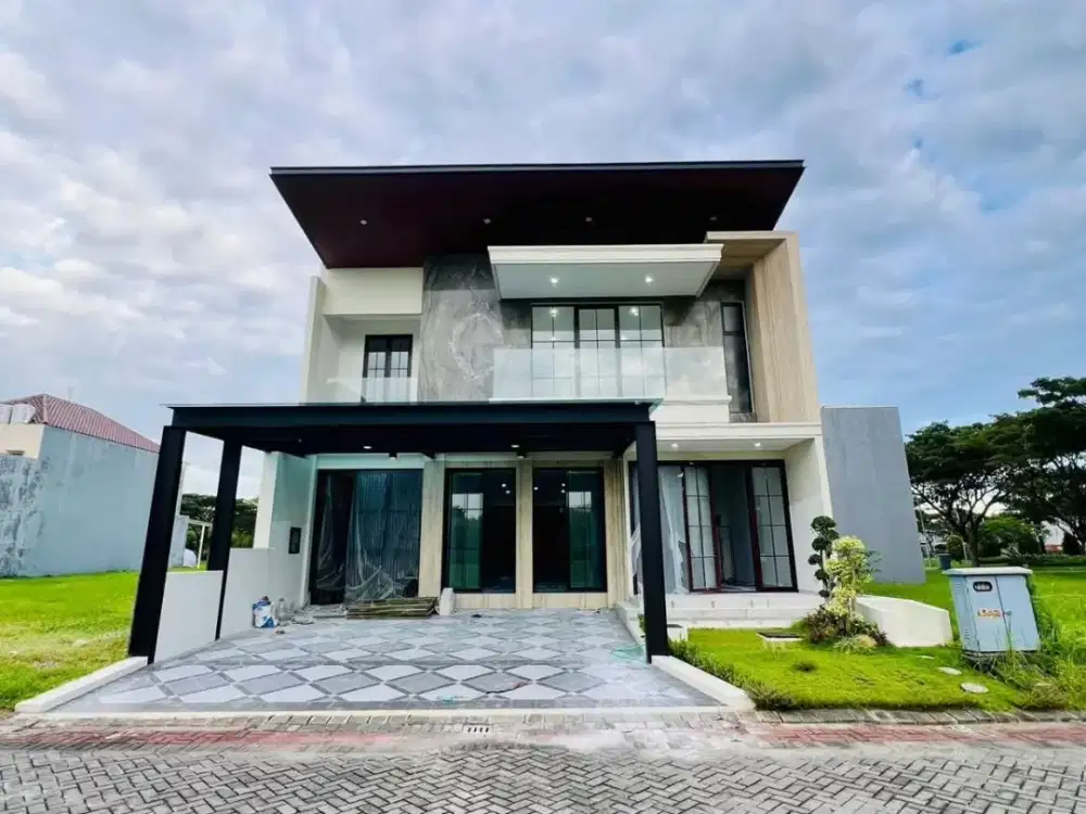 Rumah Mewah Baru Gress Siap Huni Lokasi Virgin Gorda Pakuwon City Surabaya