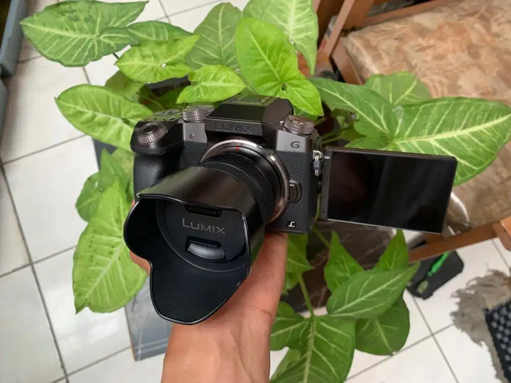 Kamera Lumix DMC-G7K G7 Kit 4K Fullset