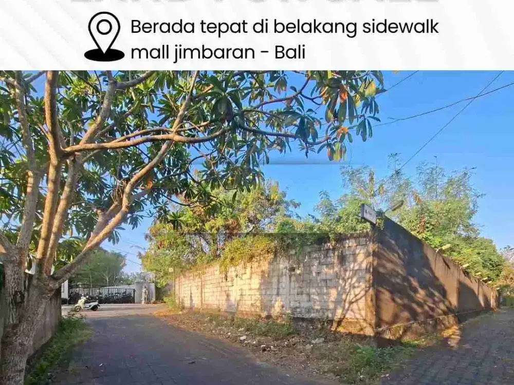 DIJUAL AREA STRATEGIS CEPAT TANAH LOKASI PADAT BISNIS DI JIMBARAN BALI