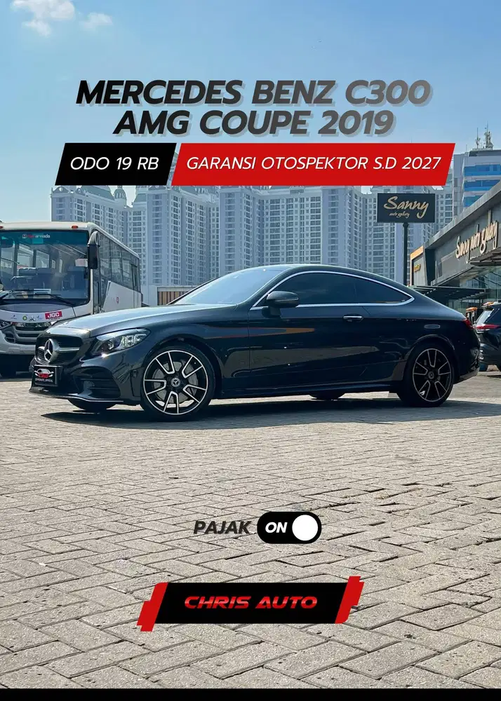 Tdp 33jt Odo 18rb Facelift C300 COUPE 2020 2019 C 300 430i