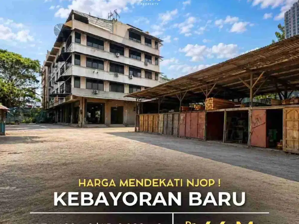 Kebayoran Baru Ruko Gandeng 5 Unit & Tanah Komersial Dekat Pakubuwono