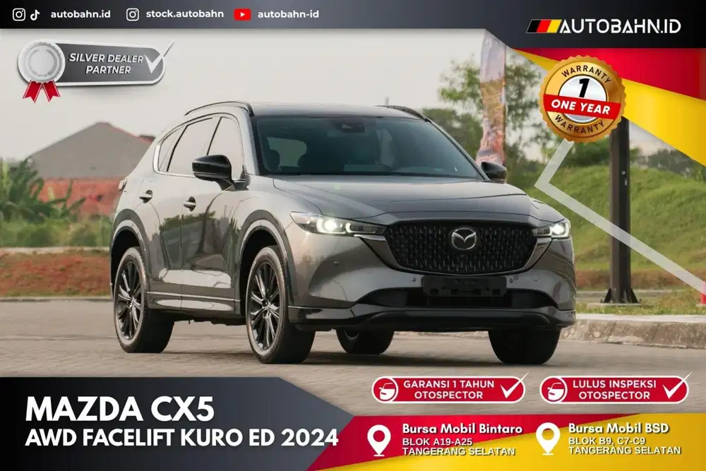 WARNA ANTIK! Mazda CX-5 AWD Facelift Kuro Edition 2024